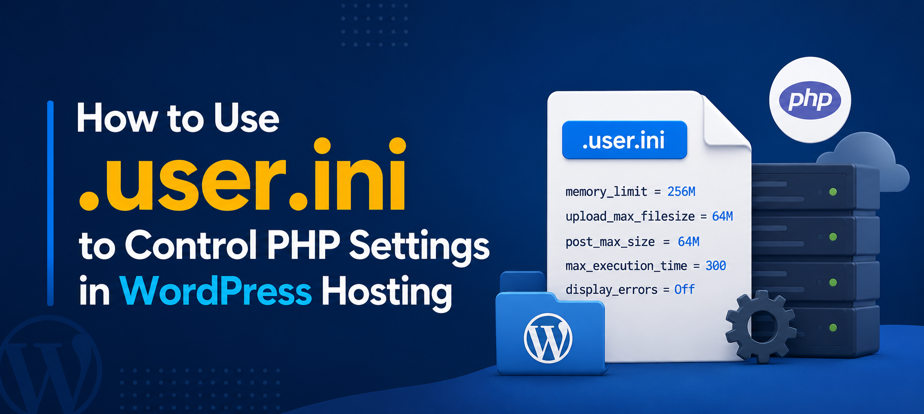 How to Use .user.ini to Control PHP Settings in WordPress Hosting